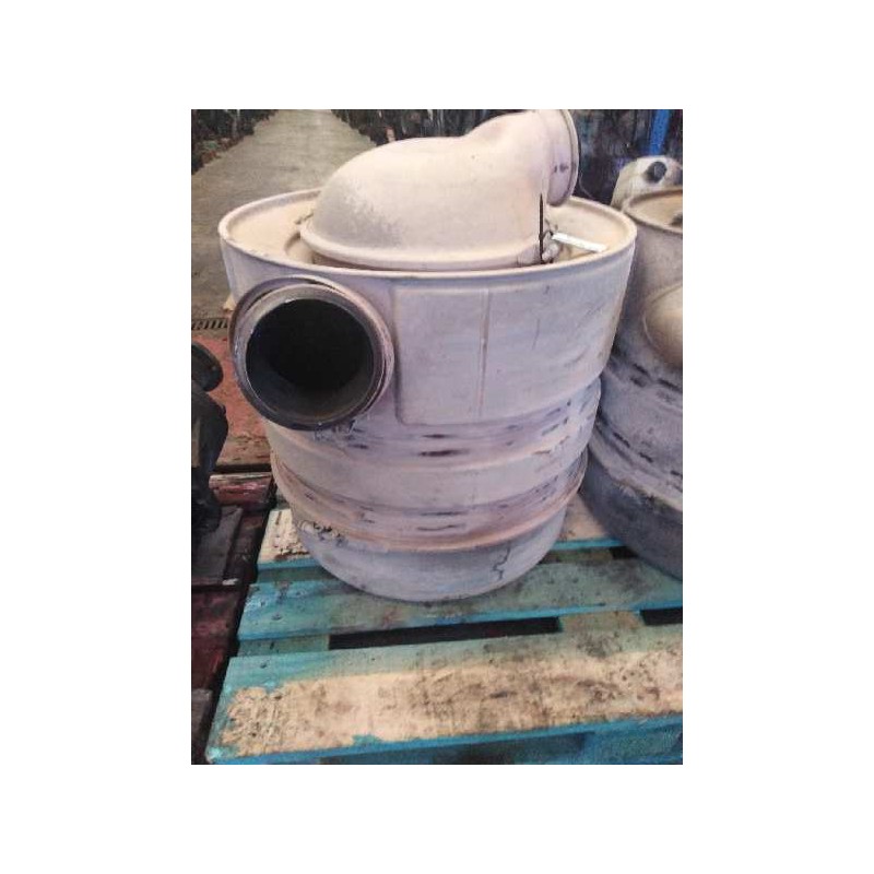 Recambio de silenciador trasero para scania serie p/g/r (c-clase) fsa 380 (4x2) corto cp 13 / 14 b referencia OEM IAM 1538681 - Blanco