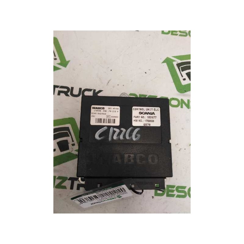 Recambio de modulo electronico para scania serie p/g/r (l-clase) fsa 440 (4x2) eb largo cr 19 a referencia OEM IAM 1851677 44617 - Blanco