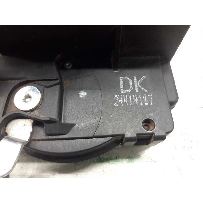 Recambio de cerradura puerta delantera derecha para opel zafira a blue line referencia OEM IAM 24414117 - Azul 5