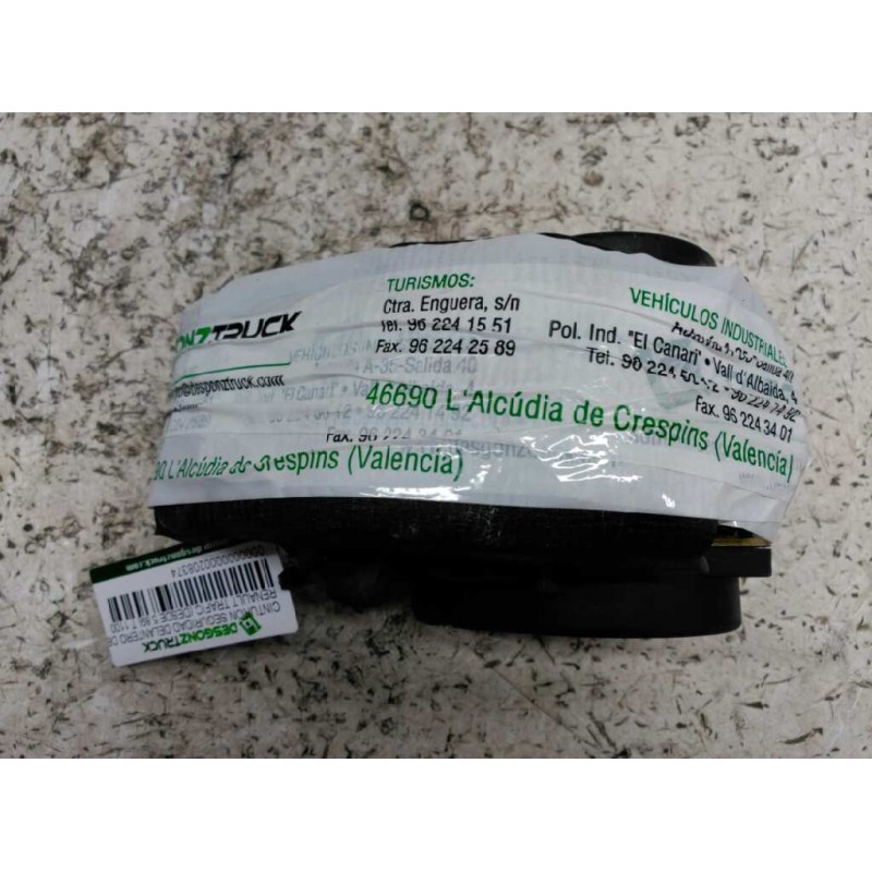 Recambio de cinturon seguridad delantero derecho para renault trafic (desde 5.89) t 1100 referencia OEM IAM - Blanco 2