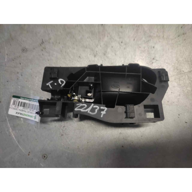 Recambio de maneta interior trasera derecha para peugeot 308 sw confort referencia OEM IAM 9660525380 - Gris 2