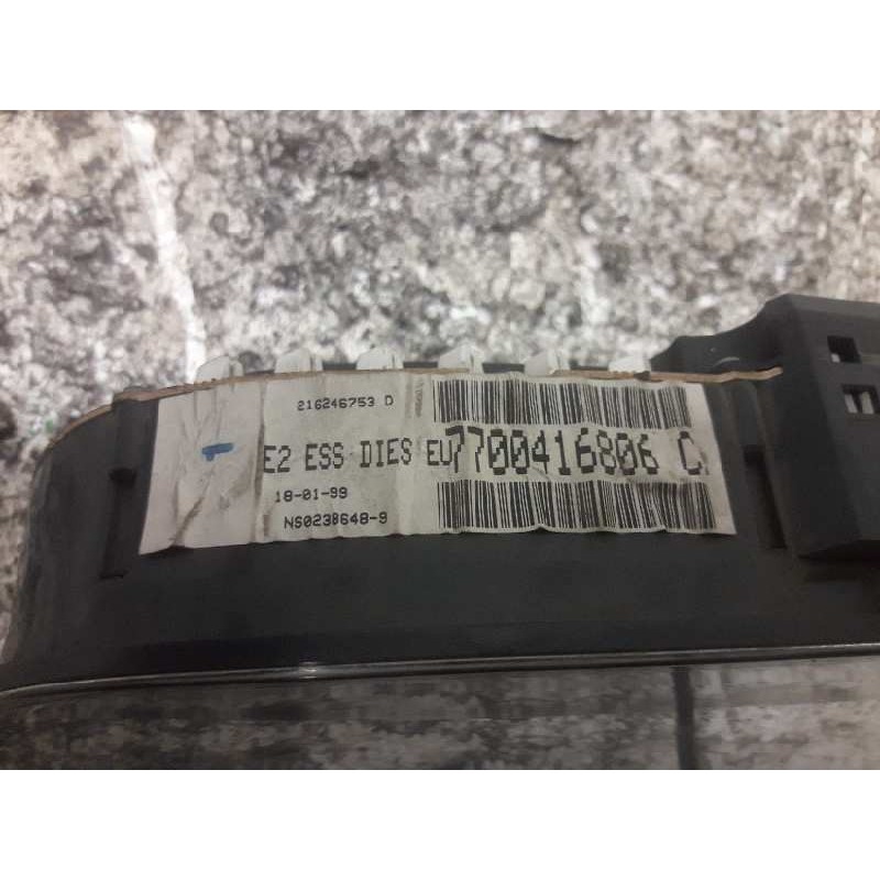 Recambio de cuadro instrumentos para renault laguna (b56) 2.2 dt rxe referencia OEM IAM 7700416806C 216246753D NS02386489 - Gris 2