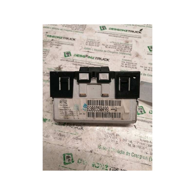 Recambio de pantalla multifuncion para renault megane ii berlina 5p authentique referencia OEM IAM 8200350498A NS02255675 24 PIN - Negro 3