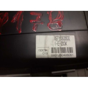 Recambio de cuadro instrumentos para opel monterey básico referencia OEM IAM 8971683600  