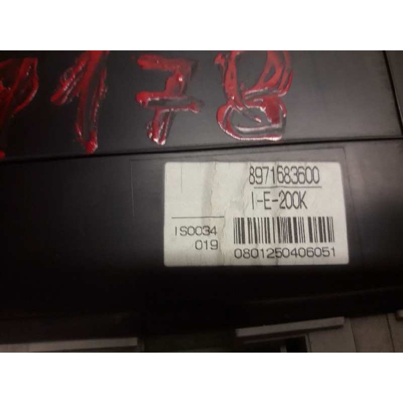 Recambio de cuadro instrumentos para opel monterey básico referencia OEM IAM 8971683600 - Azul 3