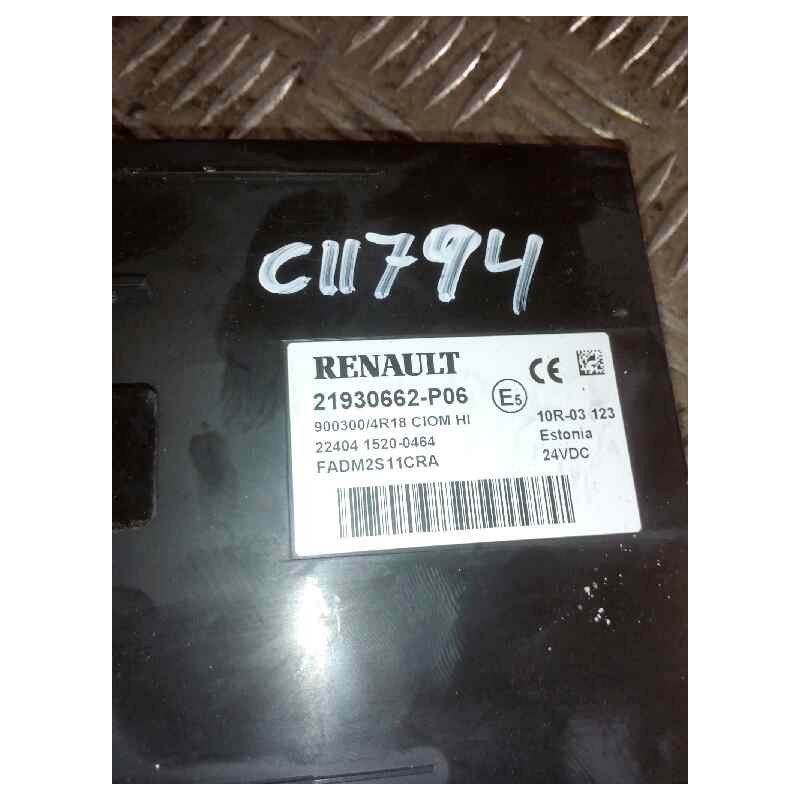 Recambio de modulo electronico para renault serie t fg 4x2 cabina high-sleeper referencia OEM IAM 21930662 7421930662 - Rojo 2