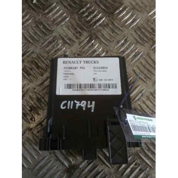 Recambio de modulo electronico para renault serie t fg 4x2 cabina high-sleeper referencia OEM IAM 22286187 7422286187 
