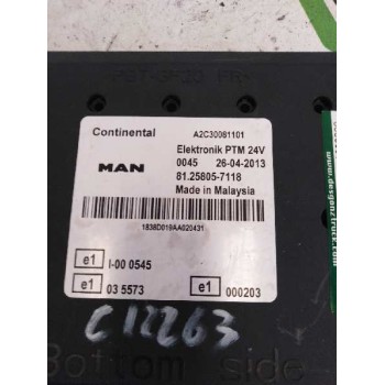 Recambio de modulo electronico para man tgx 18.xxx 12.4 diesel referencia OEM IAM 81258057118  