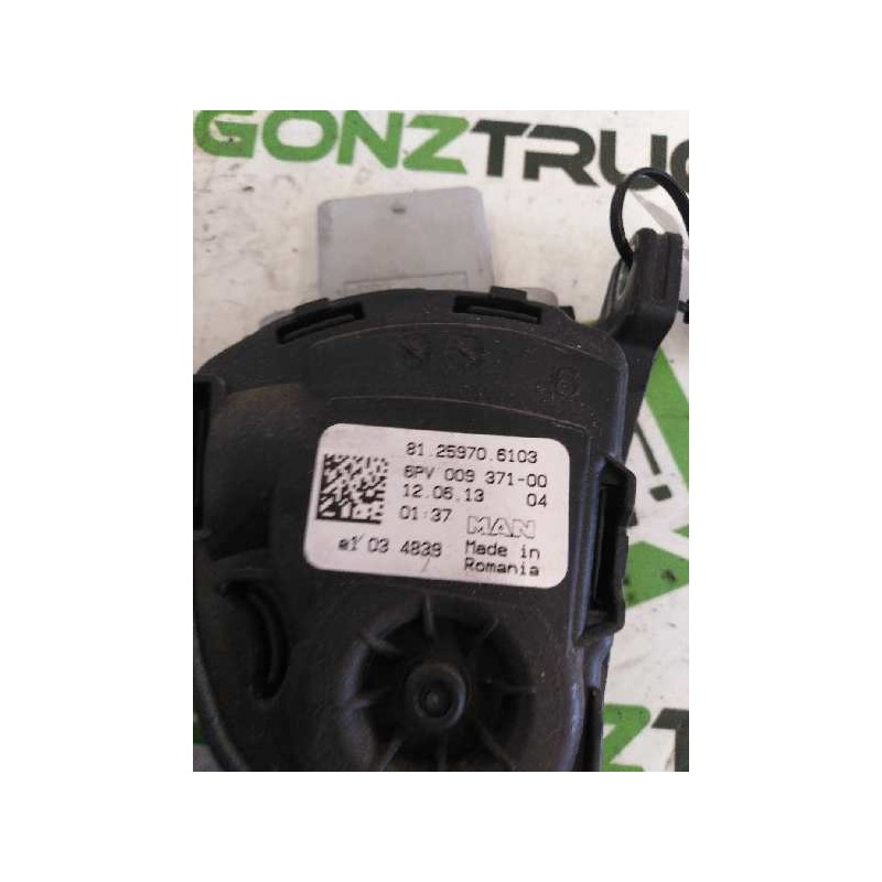 Recambio de pedal acelerador para man tgx 18.480 12.4 diesel referencia OEM IAM 81259706103 - Blanco 3