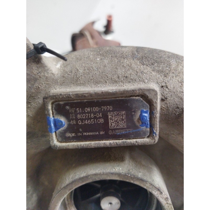 Recambio de turbocompresor para man tgx 18.440 12.4 diesel referencia OEM IAM 51091007970 802718-04 QJ46510B/MARCA: GARRET - Amarillo 2