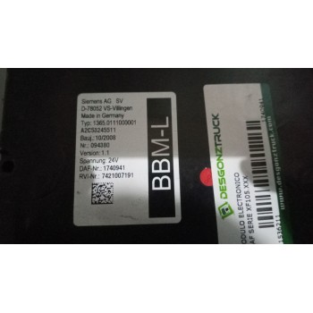 Recambio de modulo electronico para daf serie xf105.xxx 12.9 diesel referencia OEM IAM 1740941  7421007191