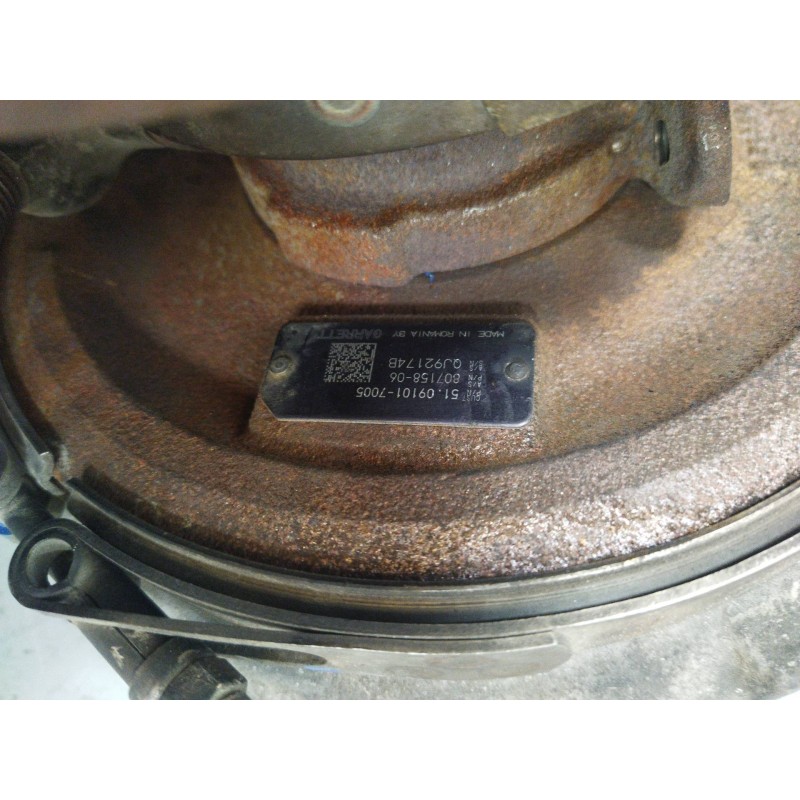 Recambio de turbocompresor para man tgx 18.440 12.4 diesel referencia OEM IAM 51091017005 807158-06 QJ92174B - Amarillo 4
