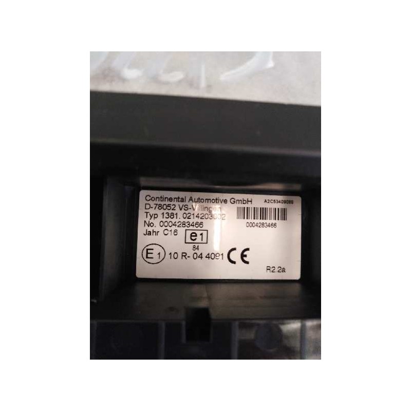 Recambio de tacografo para mercedes-benz sprinter 02.00  caja cerrada 413 cdi (904.662) referencia OEM IAM 13810214203002 000428 - Blanco 2