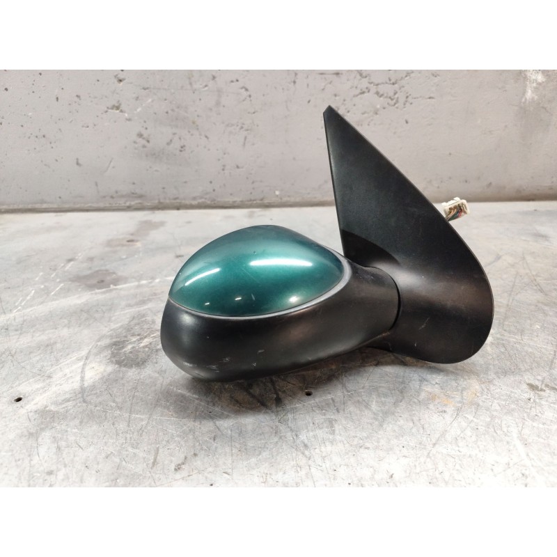 Recambio de retrovisor derecho para peugeot 206 berlina xt referencia OEM IAM  ELECTRICO 7 CABLES - Verde 2