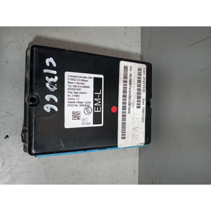 Recambio de modulo electronico para iveco stralis (as) 12.9 diesel referencia OEM IAM 504230342  