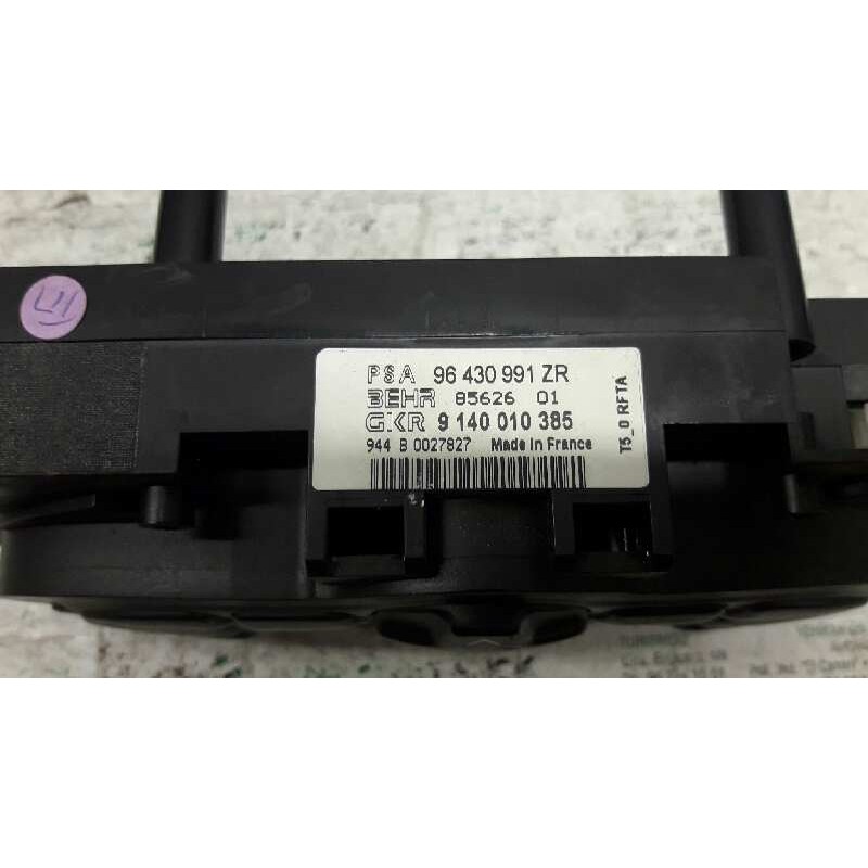Recambio de mando climatizador para peugeot 307 (s1) xt referencia OEM IAM 96430991ZR 3
