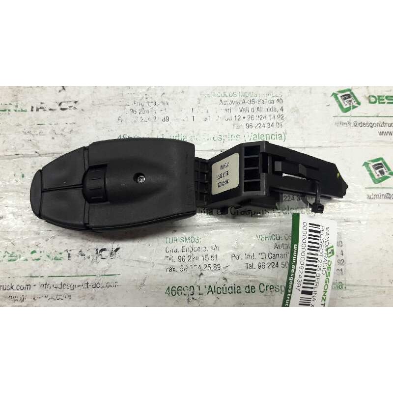 Recambio de mando radio para peugeot 206 berlina x-line referencia OEM IAM 96538207XT - Azul 2
