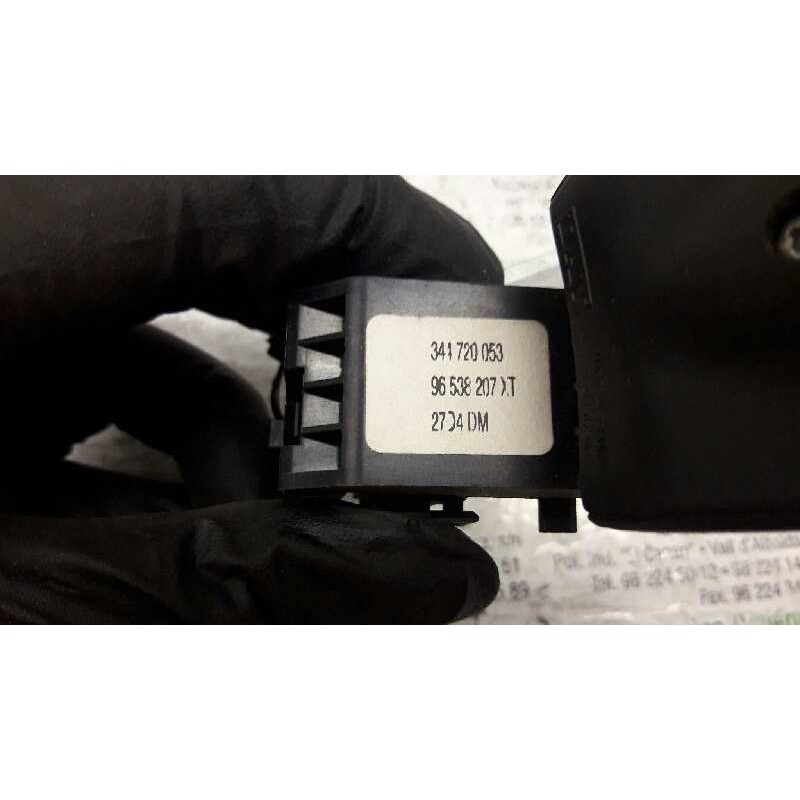 Recambio de mando radio para peugeot 206 berlina x-line referencia OEM IAM 96538207XT - Azul 3