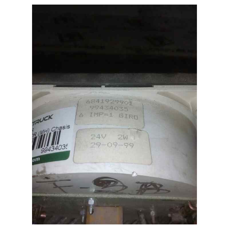 Recambio de cuadro instrumentos para iveco eurotech cursor (mh) chasis  (190 e 24) larga distancia referencia OEM IAM 99434035 6 - Blanco 2
