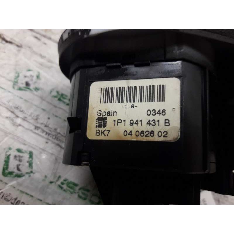 Recambio de mando luces para seat leon (1p1) stylance / style referencia OEM IAM 1P1941431B - Negro 3