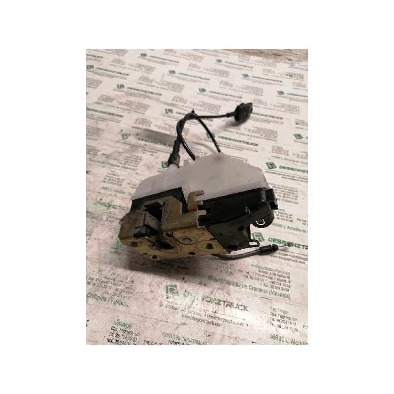 Recambio de cerradura puerta delantera derecha para renault scenic ii adventure by coronel tapiocca referencia OEM IAM  4 PINS - Gris