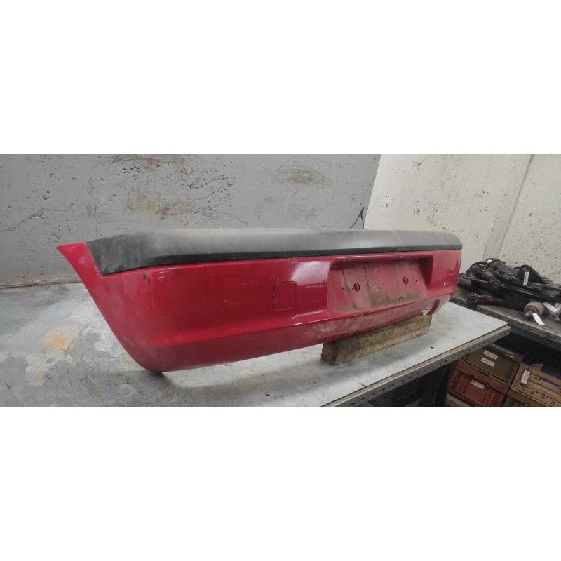 Recambio de paragolpes trasero para ford fiesta berlina básico referencia OEM IAM - Rojo 2