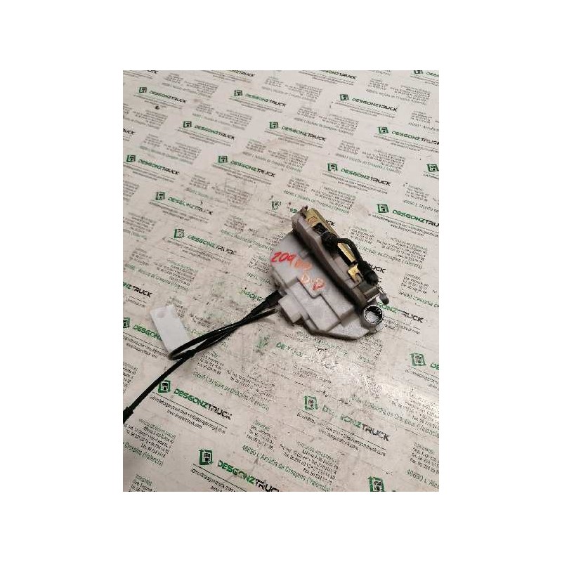 Recambio de cerradura puerta delantera derecha para renault scenic ii adventure by coronel tapiocca referencia OEM IAM  4 PINS - Gris 3