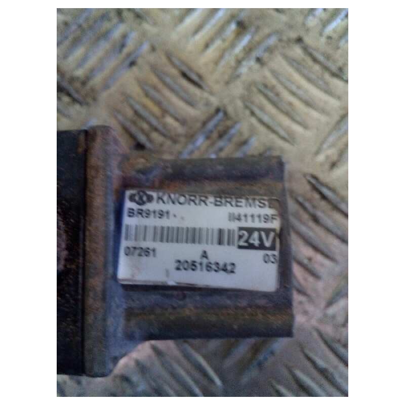 Recambio de valvula aire para renault premium route 2006 fas 4x2 larga distancia referencia OEM IAM 20516342 BR9191 ELECTRO VALV - Rojo 2