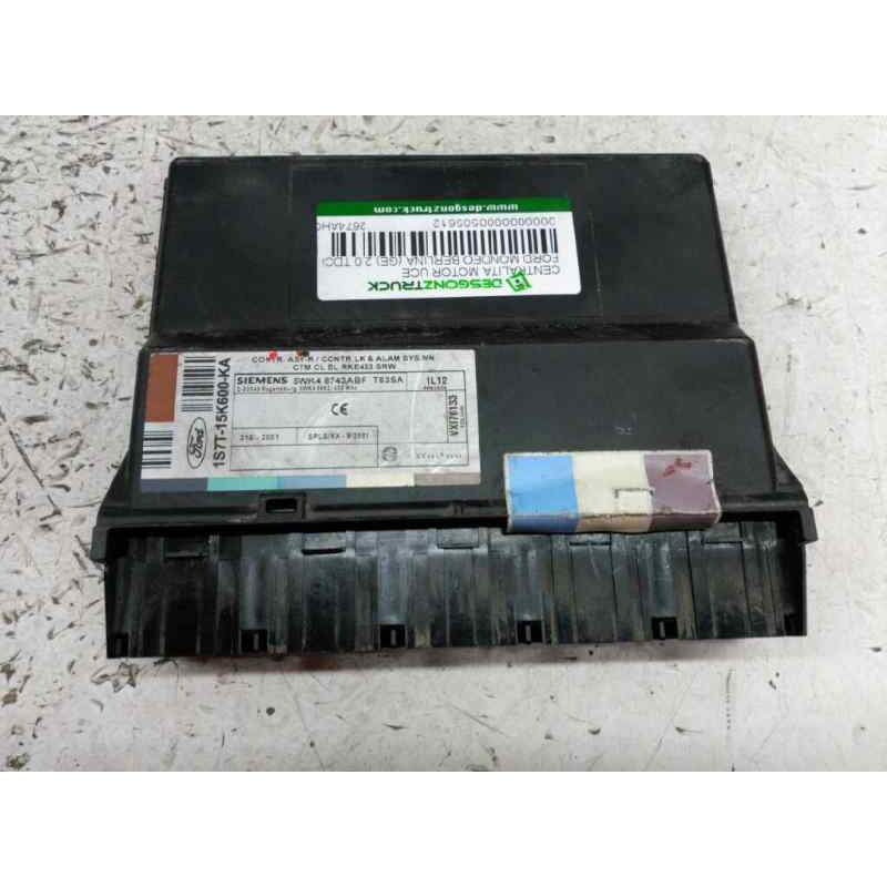 Recambio de modulo electronico para ford mondeo berlina (ge) 2.0 tdci td cat referencia OEM IAM 1S7T15K600KA 5WK48743ABF 