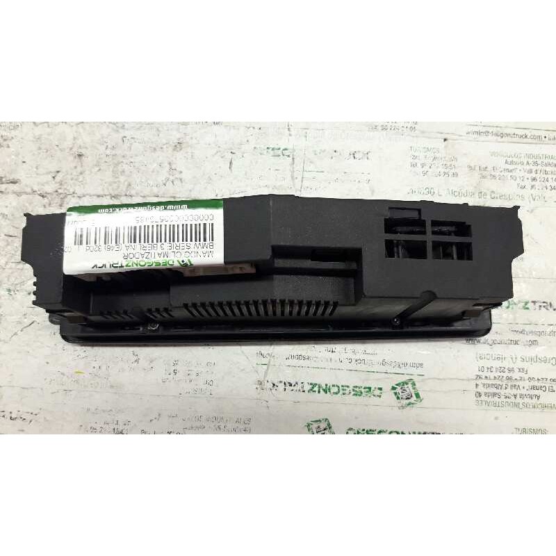 Recambio de mando climatizador para bmw serie 3 berlina (e46) 320d referencia OEM IAM 5HB00773804 - Negro 5