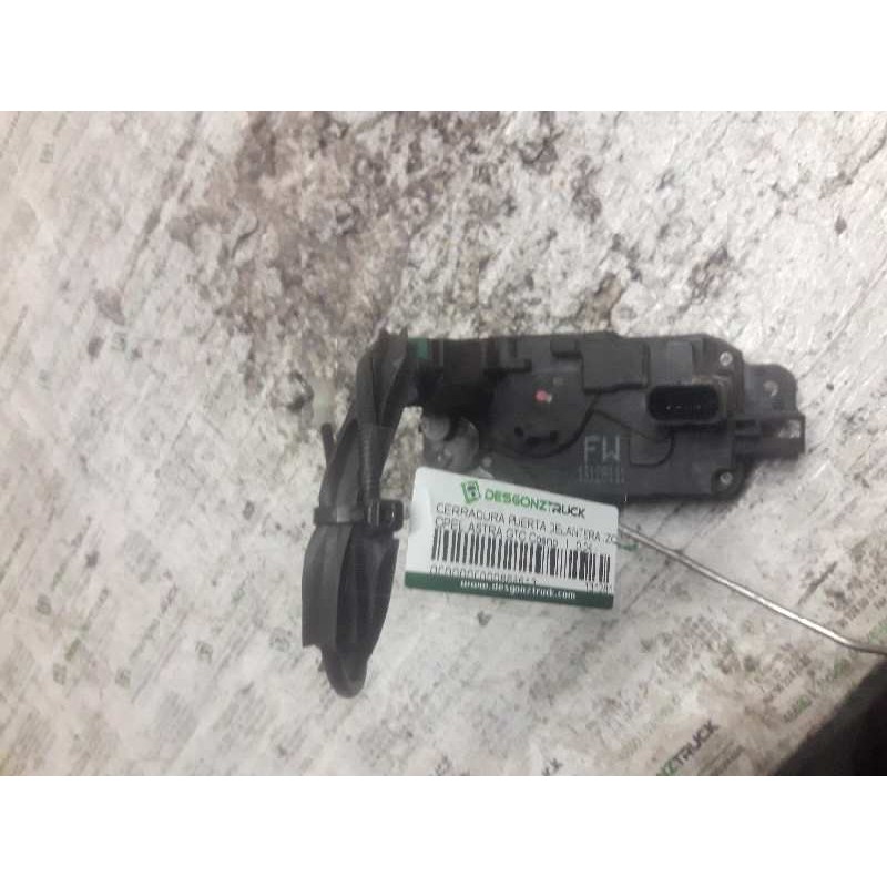 Recambio de cerradura puerta delantera izquierda para opel astra gtc cosmo referencia OEM IAM 13128111 5 PINS - Negro 2