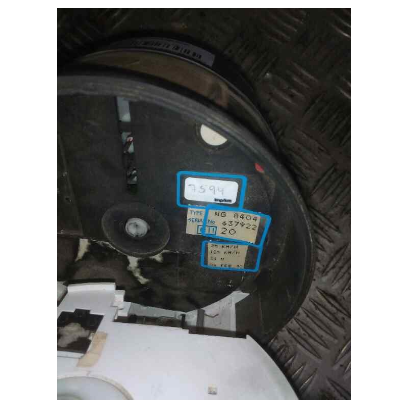 Recambio de tacografo para nissan trucks m m-110.14 referencia OEM IAM NG8404 637922 - Blanco 2
