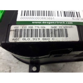Recambio de cuadro instrumentos para audi a3 (8l) 1.8 t ambiente (132kw) referencia OEM IAM 8L0919860C  