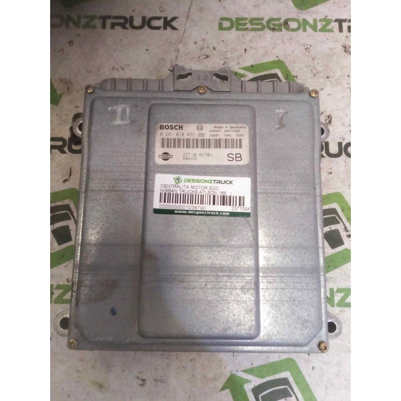 Recambio de centralita motor edc para nissan trucks atleon 165 referencia OEM IAM 237109X701 0281010453 