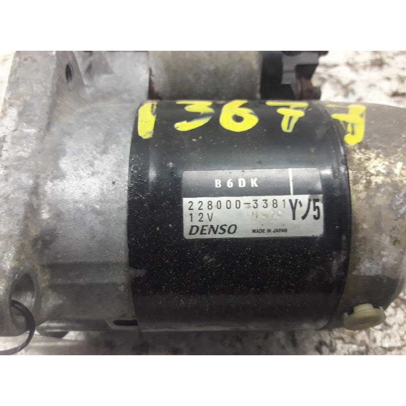 Recambio de motor arranque para mazda mx-3 (ec) 1.6 rio referencia OEM IAM 228003381 - Blanco 2