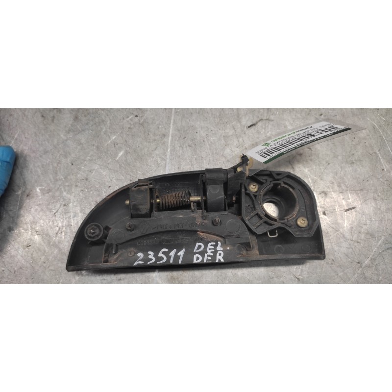 Recambio de maneta exterior delantera derecha para renault kangoo (f/kc0) alize referencia OEM IAM 7700354479 - Blanco 2