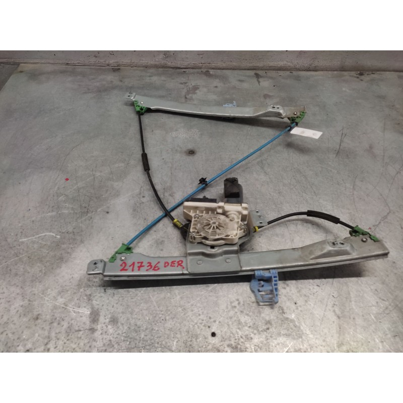 Recambio de elevalunas delantero derecho para citroën c2 audace referencia OEM IAM  2 PINS - Negro 2