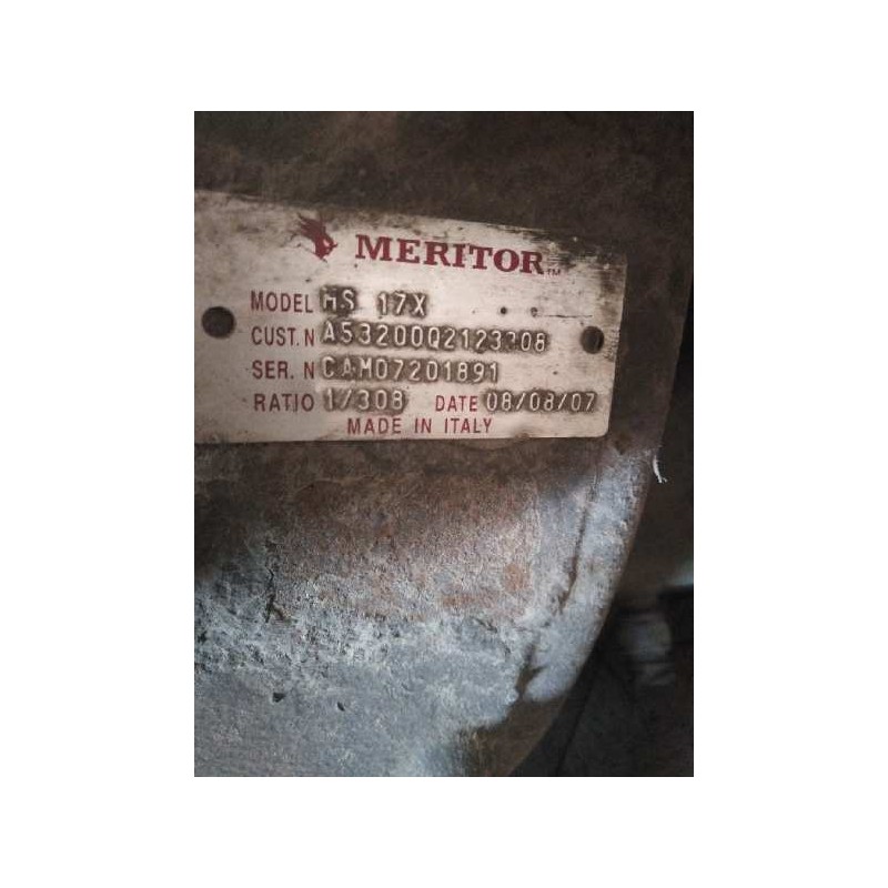Recambio de grupo para volvo fh 480 fg 4x2 low corto referencia OEM IAM MS17X 1/308 2