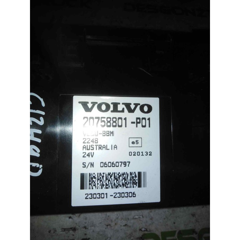 Recambio de modulo electronico para volvo fh 480 12.8 diesel referencia OEM IAM 20758801  CENTRALITA VECU - Amarillo 2