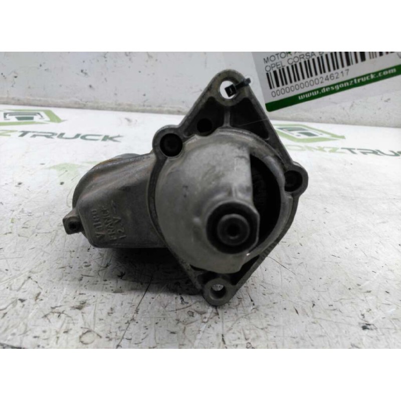 Recambio de motor arranque para opel corsa b twist referencia OEM IAM VALEO DR6A 10 DIENTES - Azul 2
