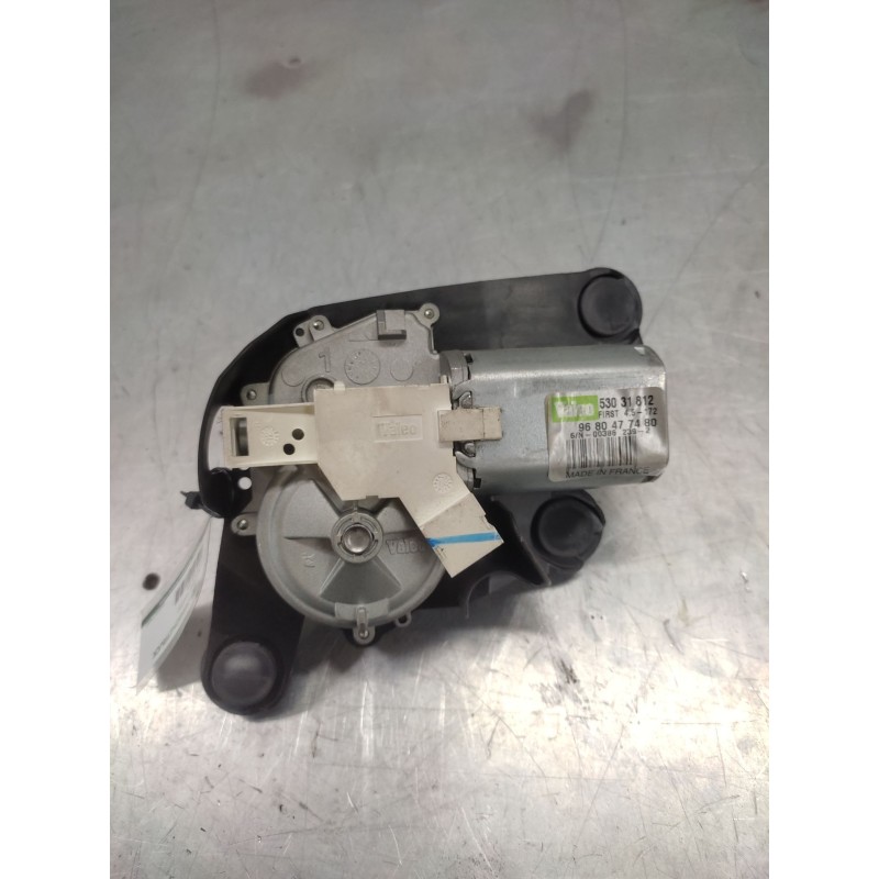 Recambio de motor limpia trasero para peugeot 308 sw envy referencia OEM IAM 9680477480 - Negro 2