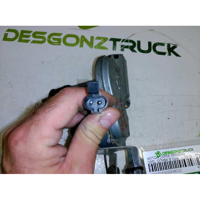 Recambio de motor limpia trasero para opel corsa b twist referencia OEM IAM 403980 - Azul 2