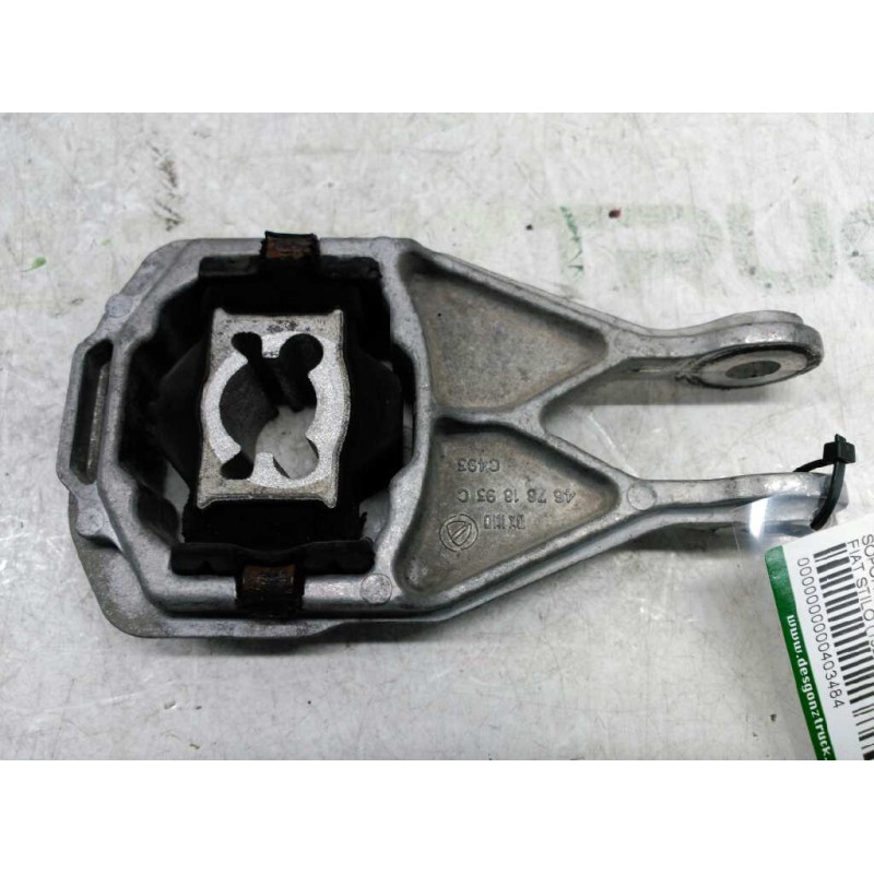 Recambio de soporte motor para fiat stilo (192) 1.9 jtd / 1.9 jtd 115 active referencia OEM IAM 46781893C - Azul