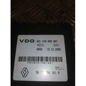 Recambio de modulo electronico para renault premium distribution 7.2 diesel referencia OEM IAM 5010564101A 461470002007 CENTRALI