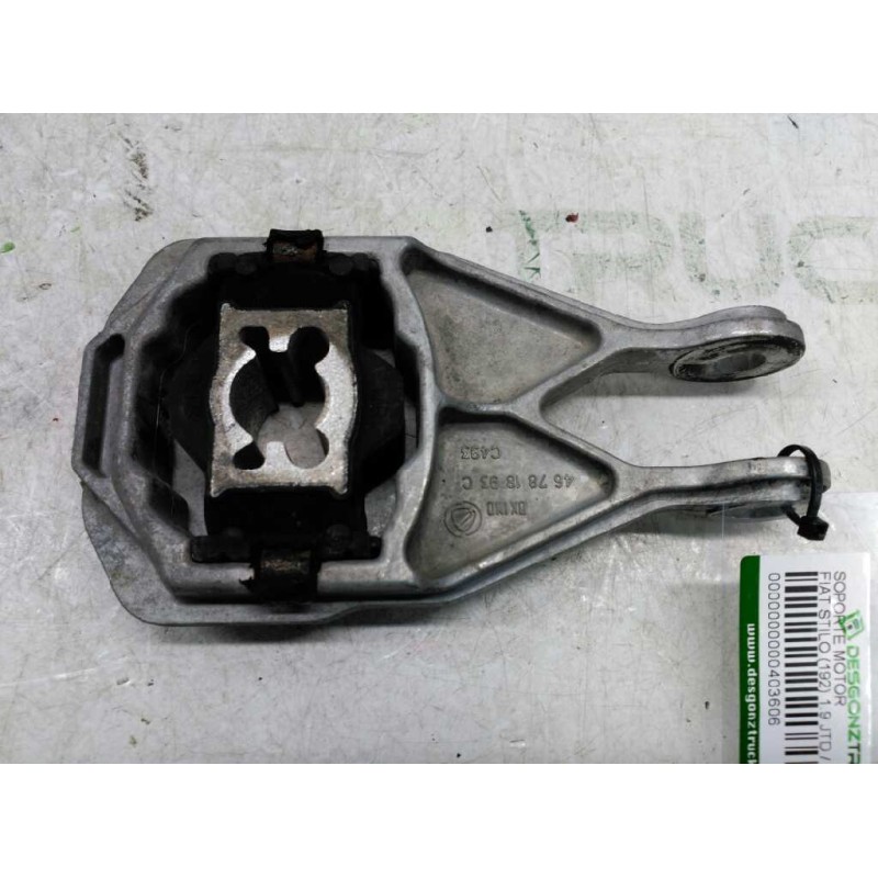 Recambio de soporte motor para fiat stilo (192) 1.9 jtd / 1.9 jtd 115 active referencia OEM IAM 46781893C - Azul