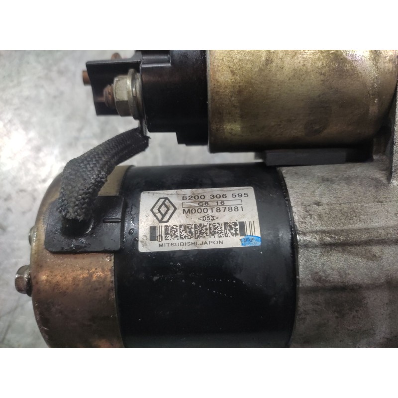 Recambio de motor arranque para renault scenic ii authentique referencia OEM IAM 8200306595 12 DIENTES M000T87881 5