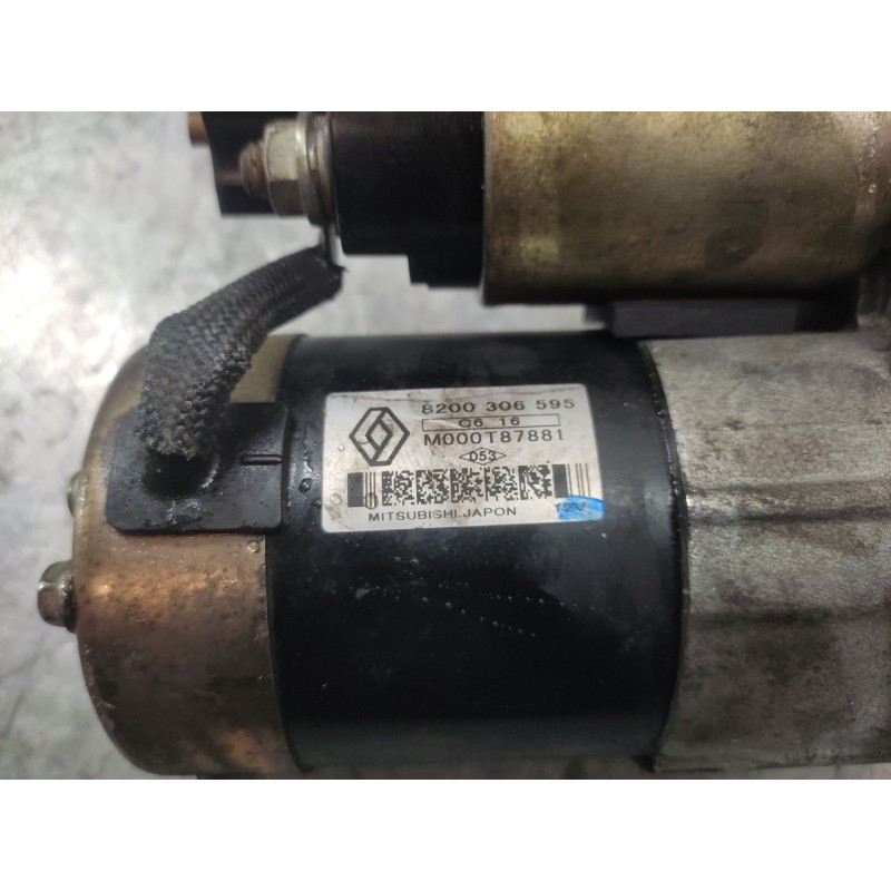 Recambio de motor arranque para renault scenic ii authentique referencia OEM IAM 8200306595 12 DIENTES M000T87881 6