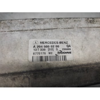 Recambio de intercooler para mercedes-benz clase e (w212) familiar referencia OEM IAM A2045000200  