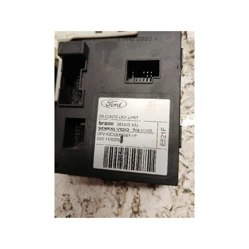 Recambio de motor elevalunas delantero izquierdo para ford focus berlina (cap) ambiente (d) referencia OEM IAM 0130822215 981405 2