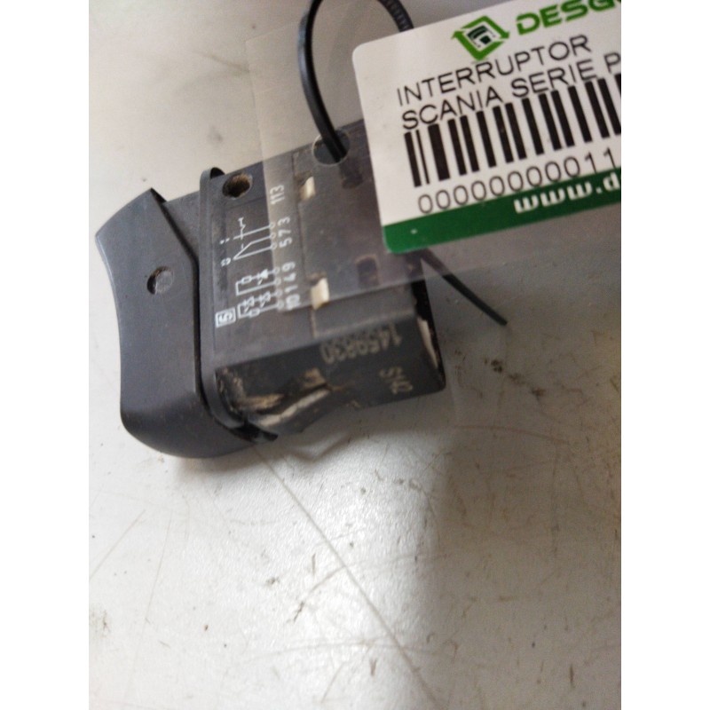 Recambio de interruptor para scania serie p/g/r (c-clase) 15.6 diesel referencia OEM IAM 1459830 - Blanco 3